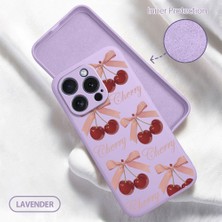 Ucuc iPhone 15 Pro Uyumlu Iç Kadife Yüzey Kamera Koruması Anti-Darbe Silikon Kılıf