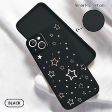 Ucuc iPhone 13 Uyumlu Iç Kadife Yüzey Kamera Koruması Anti-Darbe Silikon Kılıf