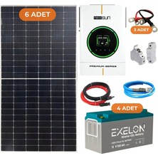 Yapı Solar Yapısolar 6 Kw Mppt Monofaze Hazır Solar Enerji Paketi