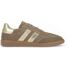 Ziya, Kadın Hakiki Deri Sneaker 1611035Z64032 Kum