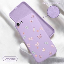 Ucuc iPhone 7/8/se 2020 2022 Uyumlu Iç Kadife Yüzey Kamera Koruması Anti-Darbe Silikon Kılıf