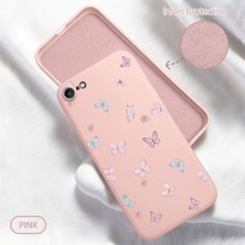 Ucuc iPhone 7/8/se 2020 2022 Uyumlu Iç Kadife Yüzey Kamera Koruması Anti-Darbe Silikon Kılıf