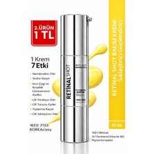 KOREAClasy Retinal (%0,1) Shot Corrector Booster Krem 30ML | Sıkılaştırıcı Yüz Kremi, Gece Yenileyici Kremi
