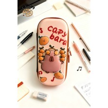 Glanart Capibara Kabartmalı Içi Fileli Kalem Kutusu Kalemlik 1 Adet Adf