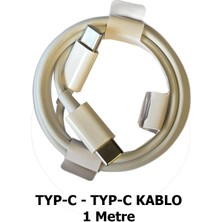 CHESTER 1 Metre Type-C To Type-C Hızlı Şarj Kablosu - 67W Destekli Data ve Pd Şarj Kablosu