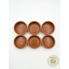 Edenza 12 cm 6'lı Set Çömlek Güveç Kase Fırın Kase Güveç Kabı Sufle Kabı Sütlaçlık Kase