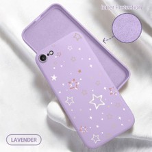 Ucuc iPhone 7/8/se 2020 2022 Uyumlu Iç Kadife Yüzey Kamera Koruması Anti-Darbe Silikon Kılıf