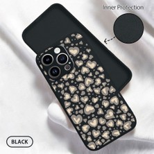 Ucuc iPhone 14 Pro Uyumlu Iç Kadife Yüzey Kamera Koruması Anti-Darbe Silikon Kılıf