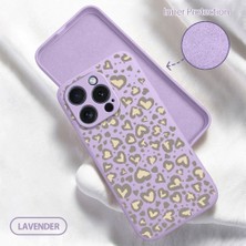 Ucuc iPhone 15 Pro Uyumlu Iç Kadife Yüzey Kamera Koruması Anti-Darbe Silikon Kılıf