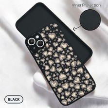 Ucuc iPhone 13 Uyumlu Iç Kadife Yüzey Kamera Koruması Anti-Darbe Silikon Kılıf