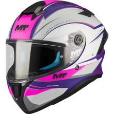 mt Helmets Targo S Outside C8 Mat Kapalı Kask