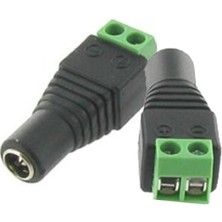 Mykablo 5.5x2.5 mm Dc Klemensli Konnektör - Dişi