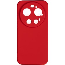 Gpack Xiaomi 17 Ultra Kılıf Biye Silikon Kırmızı