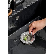 Cooker 11 cm Lavabo Evye Süzcgeci Gri YK1706