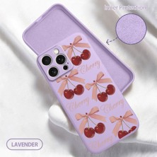 Ucuc iPhone 15 Pro Max Uyumlu Iç Kadife Yüzey Kamera Koruması Anti-Darbe Silikon Kılıf