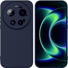 Gpack Xiaomi 17 Ultra Kılıf Lansman Içi Kadife Silikon Lacivert