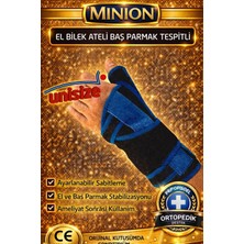 Minion Baş Parmak Tespitli El Bilek Ateli