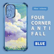 Ucuc Redmi Note 10 Pro Uyumlu Şeffaf Dört Köşe Kaplama Parlak Kenar Silikon Kılıf