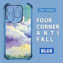 Ucuc Infinix Hot 40I Uyumlu Şeffaf Dört Köşe Kaplama Parlak Kenar Silikon Kılıf