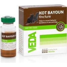 Veda Kot Bayoun Kedi ve Köpek Için Fitoterapötik Sedatif Solüsyon (3 Adet x 10 Ml)