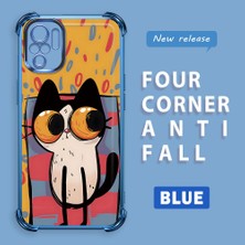 Ucuc Redmi Note 10 4g Uyumlu Şeffaf Dört Köşe Kaplama Parlak Kenar Silikon Kılıf