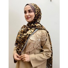 JOOQSTORE Leopar Desen Soft Şal