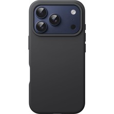 Abatech iPhone 17 Pro Max Siyah Lansman Kılıf