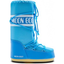 Moon Boot 089 Icon Nylon Kadın Mavi Kar Botu