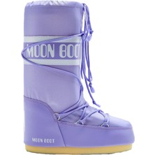 Moon Boot Su İtici Kar Botu Lila Dış Materyal Poliamid Bağcıklı Model 14004400 089