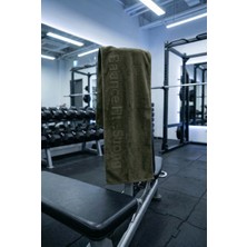 Anılsan Bfs Haki Sporcu Havlusu 30X120 %100 Pamuk - Yüksek Emicilik, Hafif