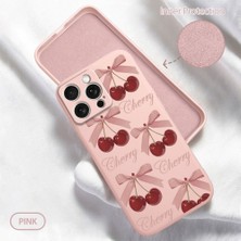 Ucuc iPhone 15 Pro Max Uyumlu Iç Kadife Yüzey Kamera Koruması Anti-Darbe Silikon Kılıf