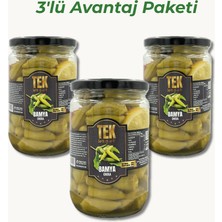 Tek Lezzet Ev Yapımı Sultani Bamya - 3'lü Avantajlı Paket
