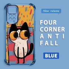 Ucuc Redmi Note 12 Pro 4g Uyumlu Şeffaf Dört Köşe Kaplama Parlak Kenar Silikon Kılıf