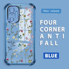 Ucuc Redmi Note 10 Pro Uyumlu Şeffaf Dört Köşe Kaplama Parlak Kenar Silikon Kılıf