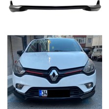 🚗 Renault Clio 4 Makyajlı Ön Ek | Dayanıklı Plastik Malzeme | Boyasız