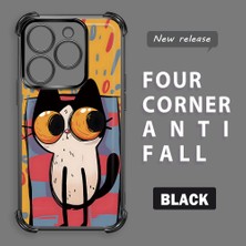 Ucuc Infinix Smart 8/8 Pro Uyumlu Şeffaf Dört Köşe Kaplama Parlak Kenar Silikon Kılıf