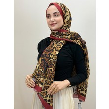 JOOQSTORE Leopar Desen Soft Şal