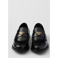 Prada Sport Fırçalanmış Deri Makosen