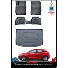 Rizline Kia Rio 2017 Sonrası Hatchback Eski Logolu Bagaj Havuzu ve Havuzlu Paspas