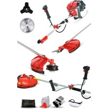 Moonshop Japan TURBO620 Full Otomatik Benzinli Çim Ot Çayır Biçme Tırpan Motoru Yan Tip Tırpan 63CC 9,9hp...