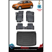Rizline Kia Rio 2005-2011 Hatchback Bagaj Havuzu ve Havuzlu Paspas