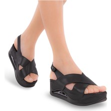 Muya , 31213-ASSOS , Anatomik Air Tabanlı Topuk Dikeni Kadın Sandalet
