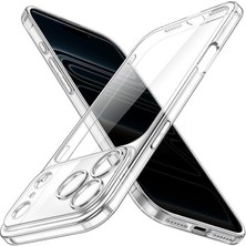 Abatech iPhone 17 Pro Max Şeffaf Telefon Kılıfı