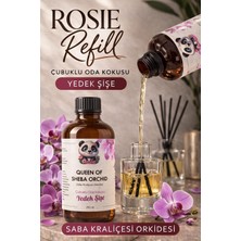 Rosie Queen Of Sheba Orchid Çubuklu Oda Kokusu Yedek Şişe 250 ml – Orchid (Orkide) Reed Diffuser Refill