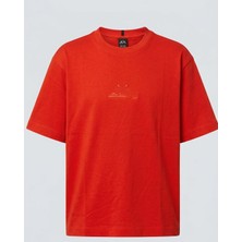 Oakley  Mountain Ridge Embroidered Erkek T-Shirt - Turuncu