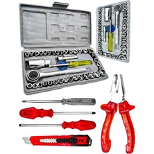 Moonshop 4 Lü Tornavida Pense 40 Parça Aiwa Lokma Takımı..