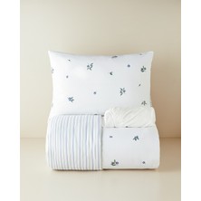 English Home Berryscus Kolay Ütülenir Çarşaflı Tek Kişilik Nevresim Takımı 160X220 cm Mor