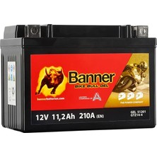 Banner Bike Bull Jel 51201 GTZ14-4 12 V 11 Ah 1