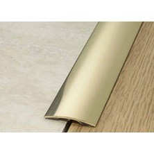 Laminant Parke Eşik Profili, Alüminyum Bantlı, Sarı Altın/gold, 40 mm