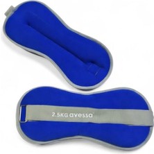 Avessa Aw-2,5kg Neopren El Ayak Ağırlığı 2x2,5kg